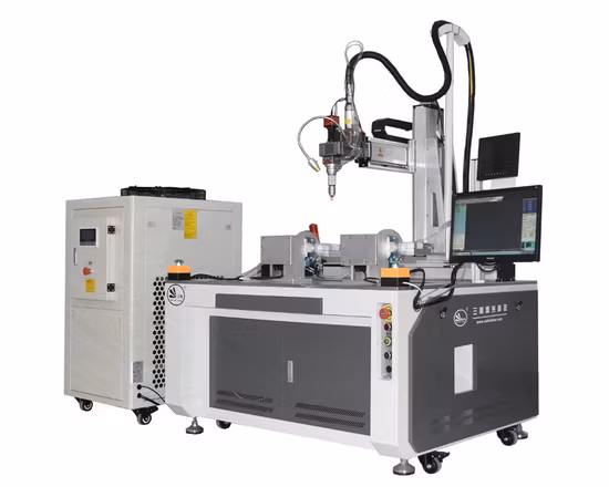 2000W/1500W Automatic Type Laser Welding Machine for Aluminum Copper Stainless Steel with Feeding Wires Automatic Fiber Continuous/Spot Laser Welding Machine