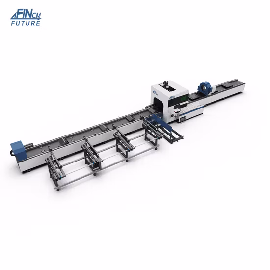 CNC Square Metal Tube Pipe Laser Cutting Machine